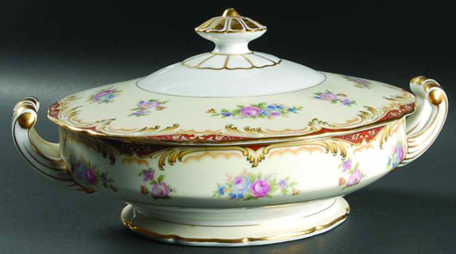 Roseda Round Covered Vegetable by Noritake-1