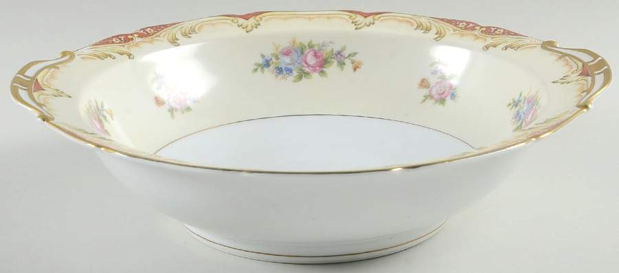 Roseda 10" Round Vegetable Bowl by Noritake-1