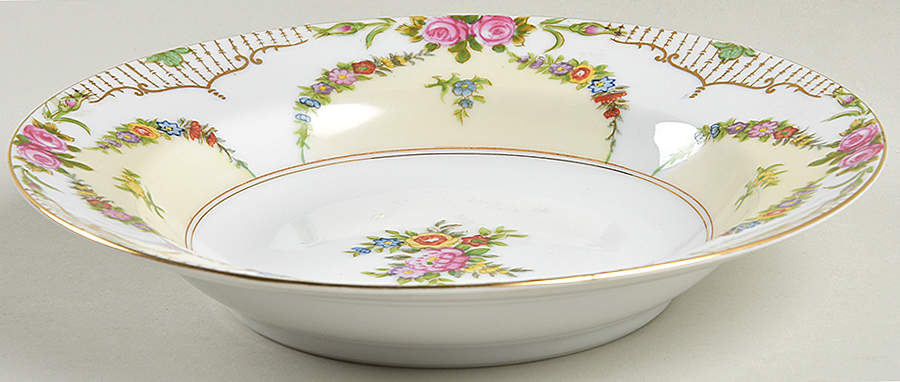 Rosedale Rim Soup Bowl by Noritake-1
