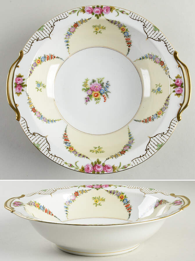 Rosedale 10" Round Vegetable Bowl by Noritake-1
