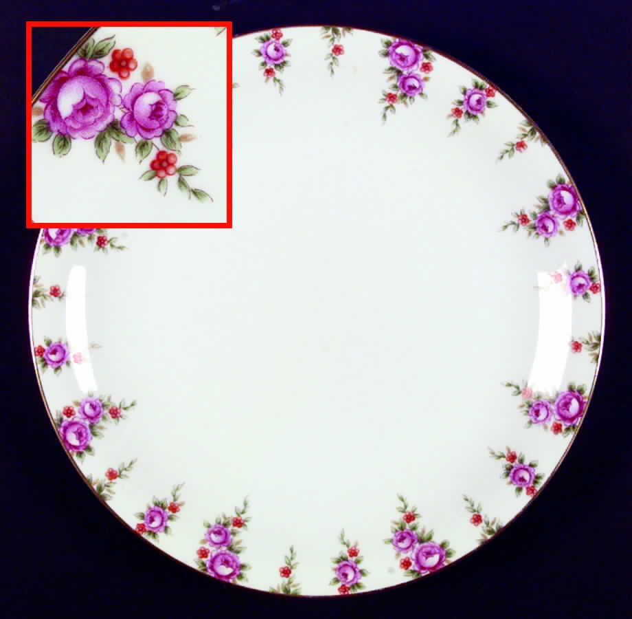 Rosedale Dinner Plate by Noritake-1
