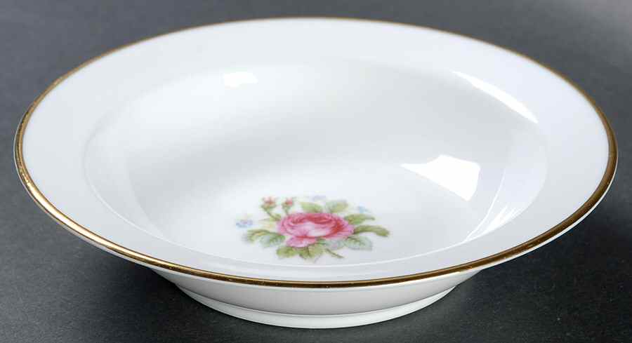 Rosedawn Rim Fruit/Dessert (Sauce) Bowl by Noritake-1