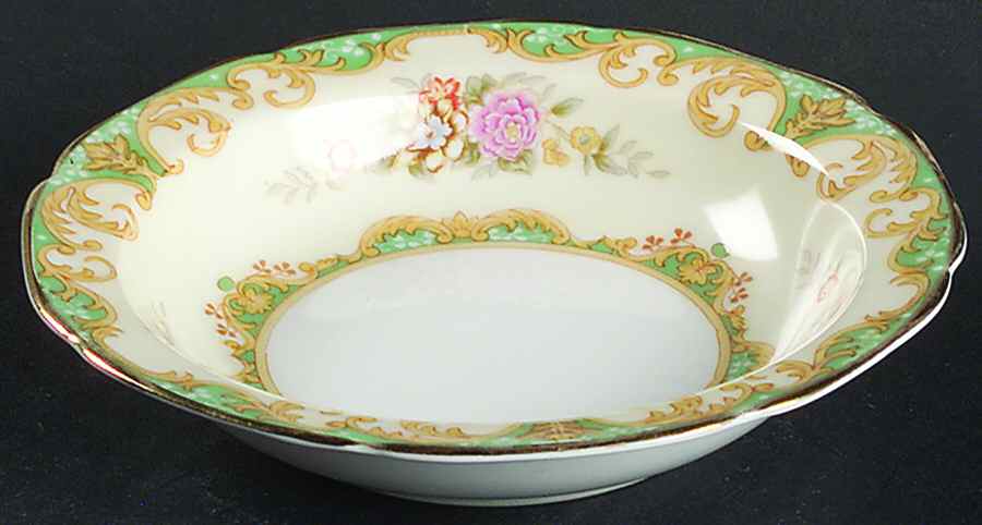 Roseglow Rim Fruit/Dessert (Sauce) Bowl by Noritake-1