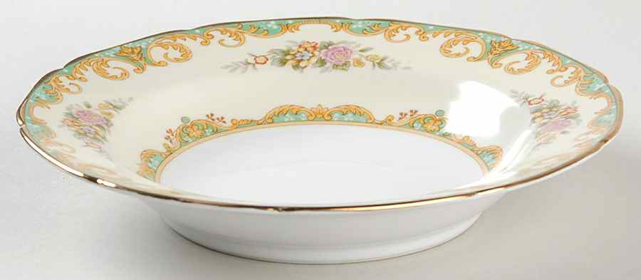 Roseglow Rim Soup Bowl by Noritake-1