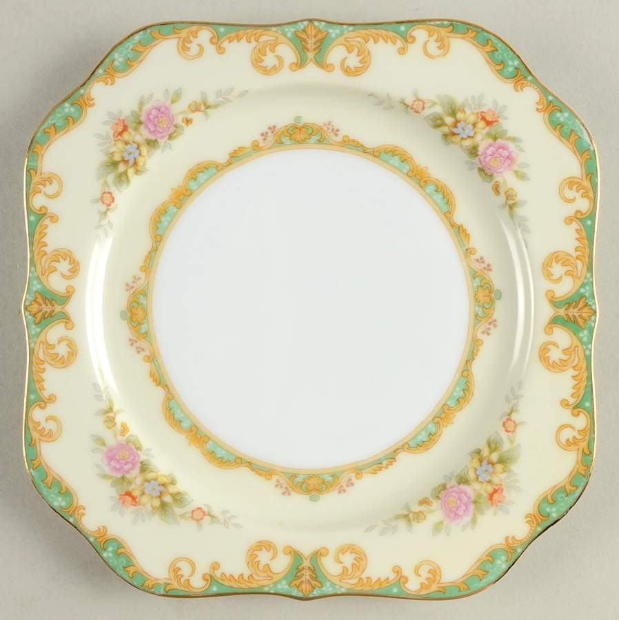 Roseglow Square Salad Plate by Noritake-1