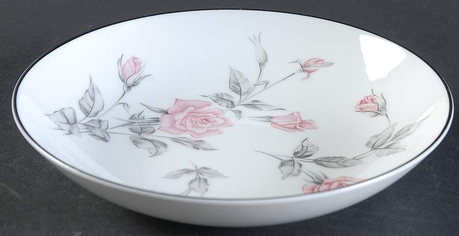 Roseglen Coupe Soup Bowl by Noritake-1