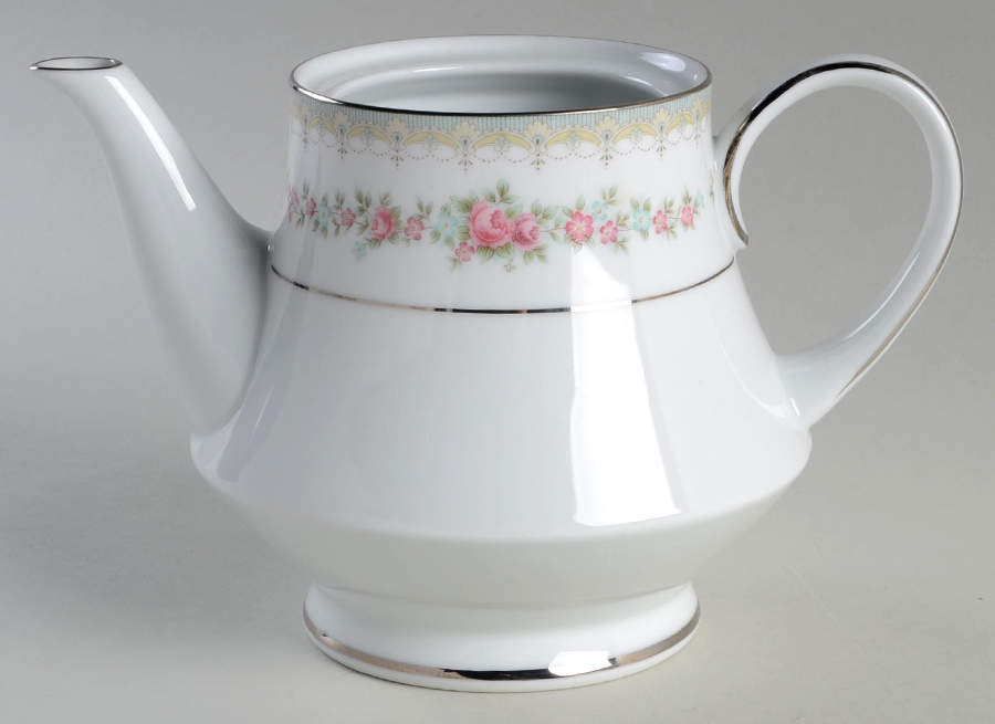 Roselane Teapot No Lid by Noritake-1