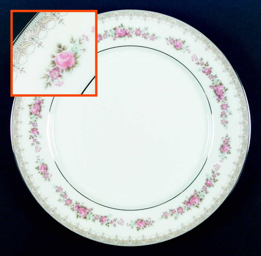 Roselane Dinner Plate by Noritake-1
