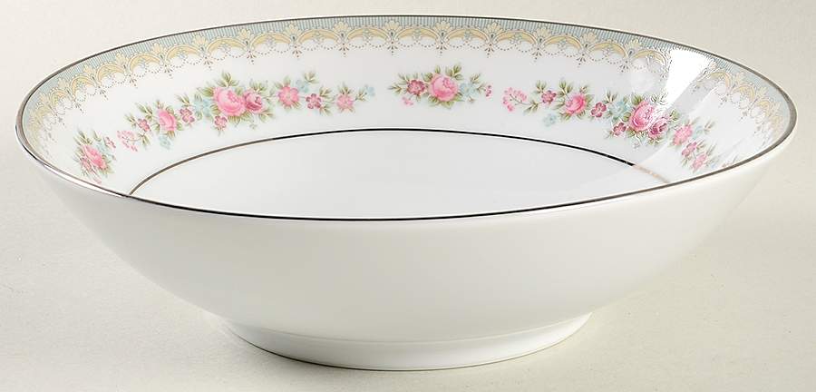 Roselane 8" Round Vegetable Bowl by Noritake-1