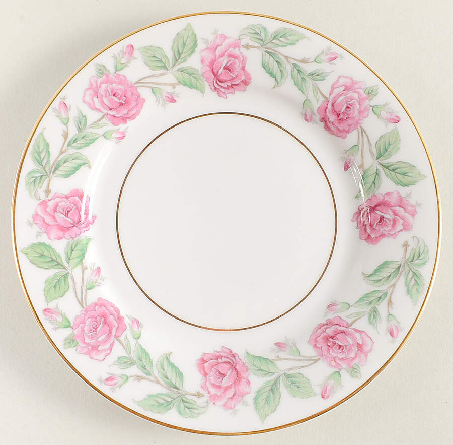 Roselle Bread & Butter Plate by Noritake-1