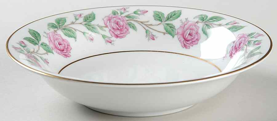 Roselle Coupe Soup Bowl by Noritake-1