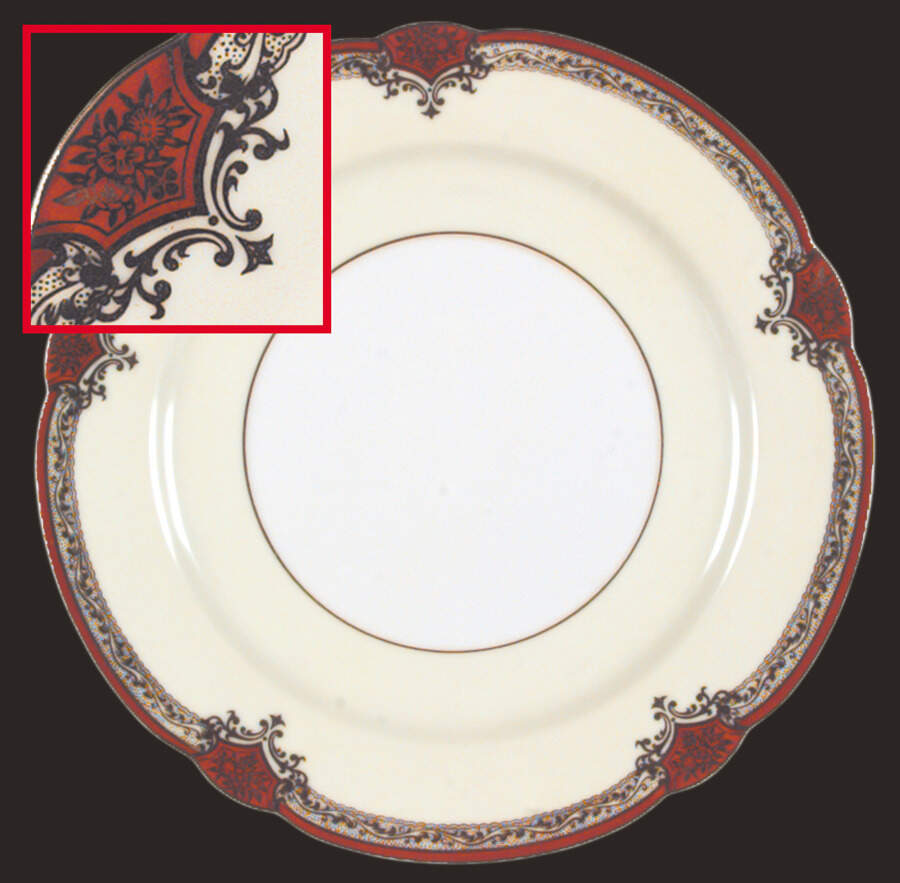 Roseolyn Dinner Plate by Noritake-1