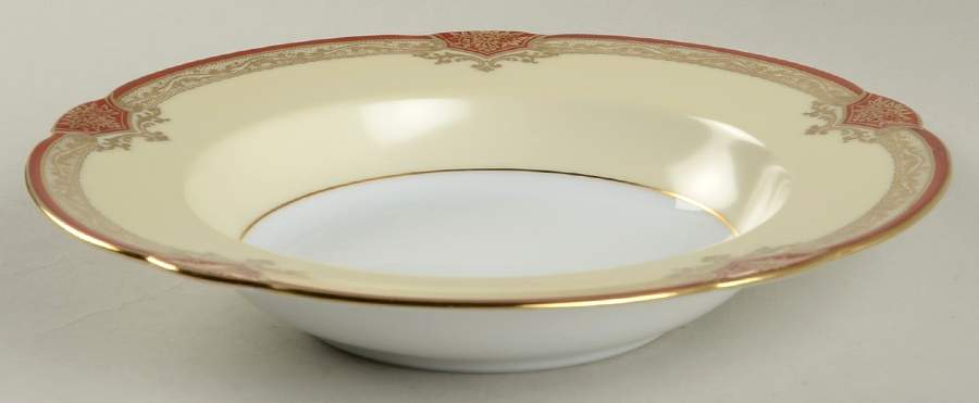Roseolyn Rim Soup Bowl by Noritake-1