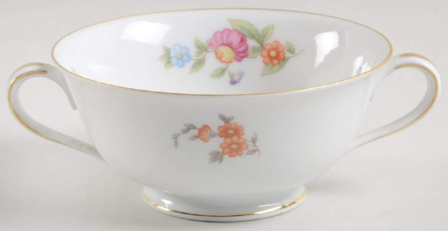 Roselyn Footed Cream Soup Bowl by Noritake-1