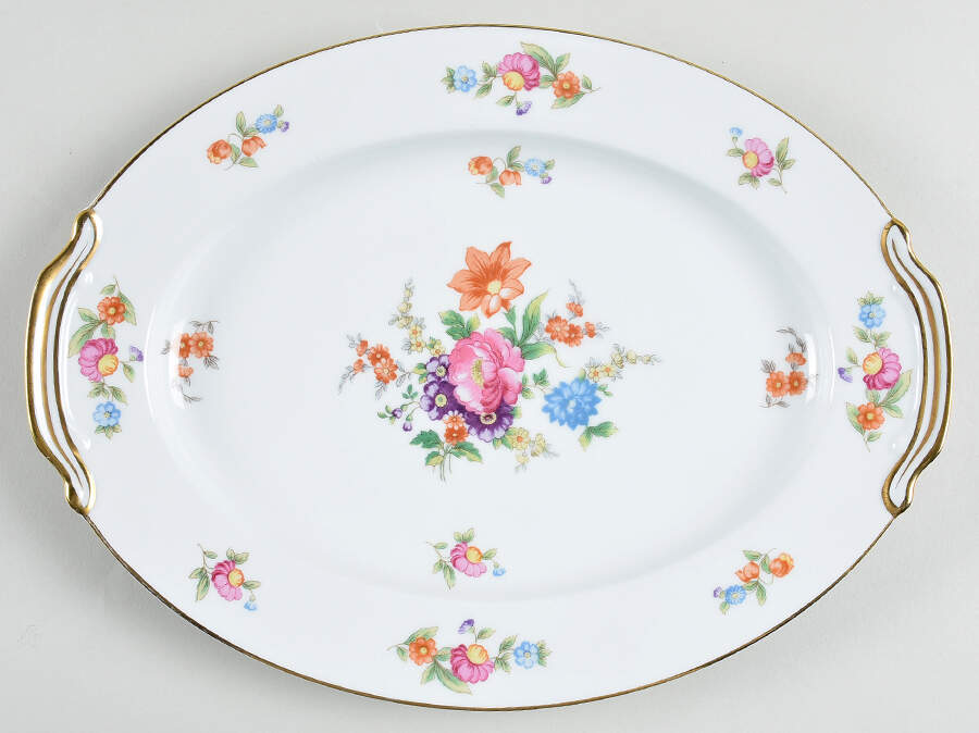 Roselyn 11" Oval Serving Platter by Noritake-1