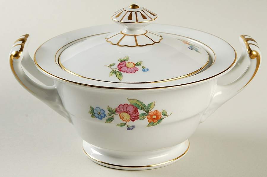 Roselyn Sugar Bowl & Lid by Noritake-1