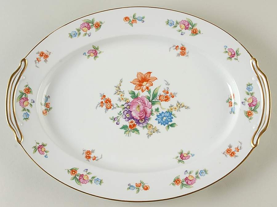Roselyn 14" Oval Serving Platter by Noritake-1