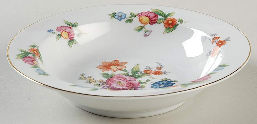 Roselyn Rim Fruit/Dessert (Sauce) Bowl by Noritake-1