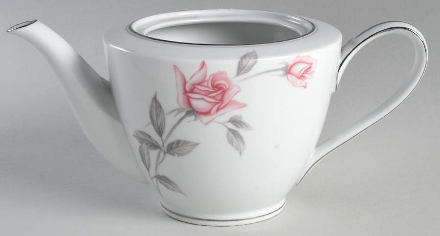Rosemarie Teapot No Lid by Noritake-1