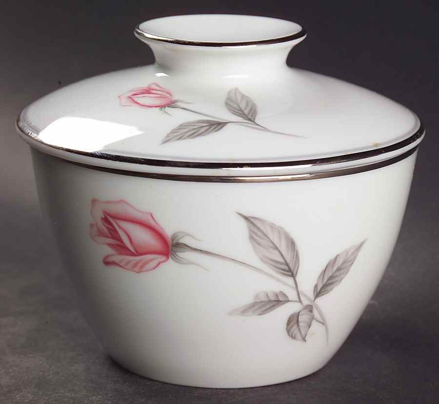 Rosemarie Sugar Bowl & Lid by Noritake-1
