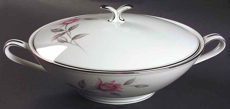 Rosemarie Round Covered Vegetable by Noritake-1