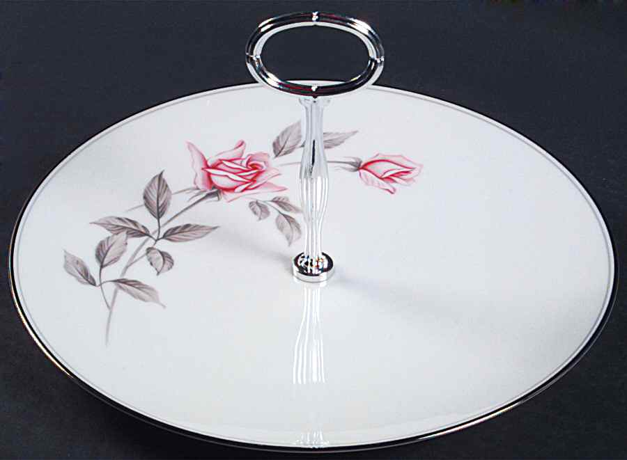 Rosemarie Round Serving Plate with Center Handle (Dp) Hc by Noritake-1
