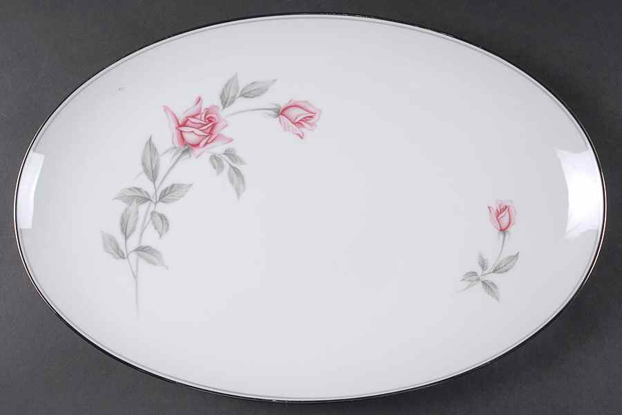 Rosemarie 16" Oval Serving Platter by Noritake-1