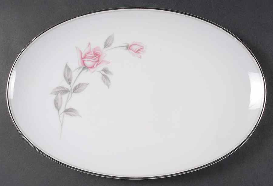 Rosemarie 12" Oval Serving Platter by Noritake-1