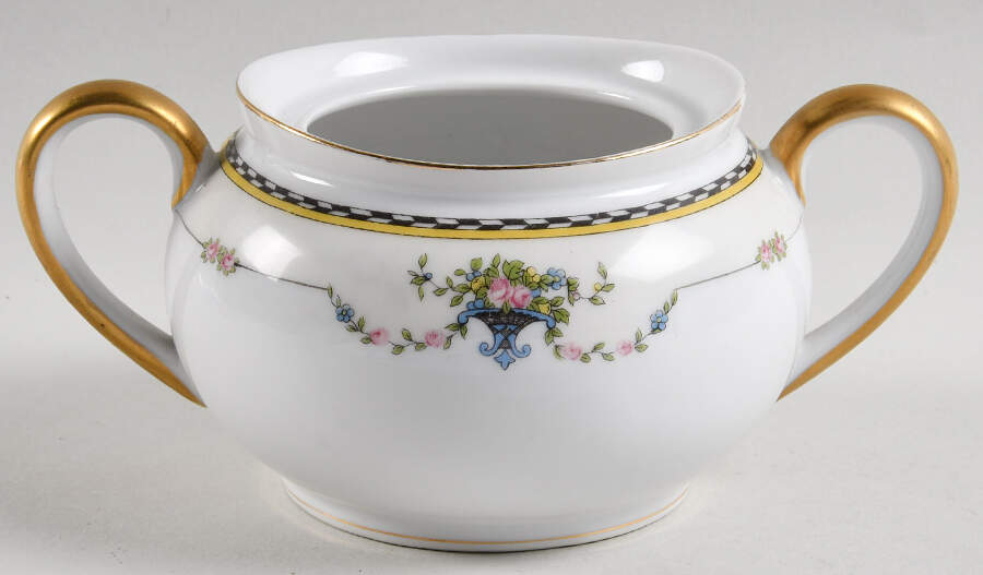 Rosemary Sugar Bowl No Lid by Noritake-1