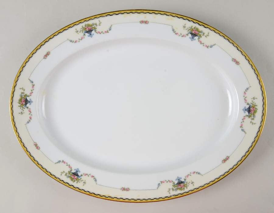 Rosemary 13" Oval Serving Platter by Noritake-1