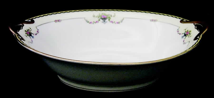 Rosemary 10" Oval Vegetable Bowl by Noritake-1
