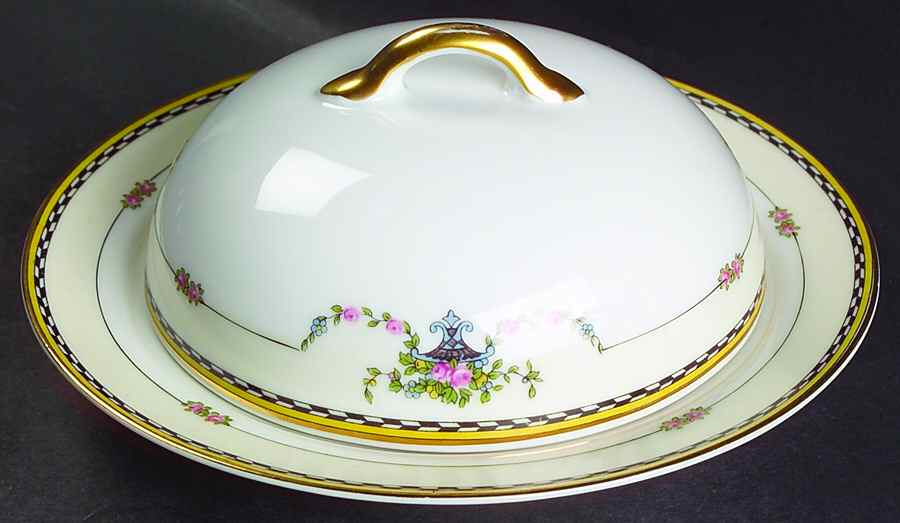 Rosemary Round Covered Butter by Noritake-1