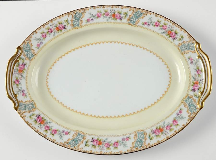 Rosemary 12" Oval Serving Platter by Noritake-1