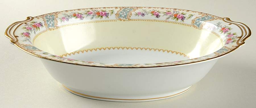 Rosemary 10" Oval Vegetable Bowl by Noritake-1