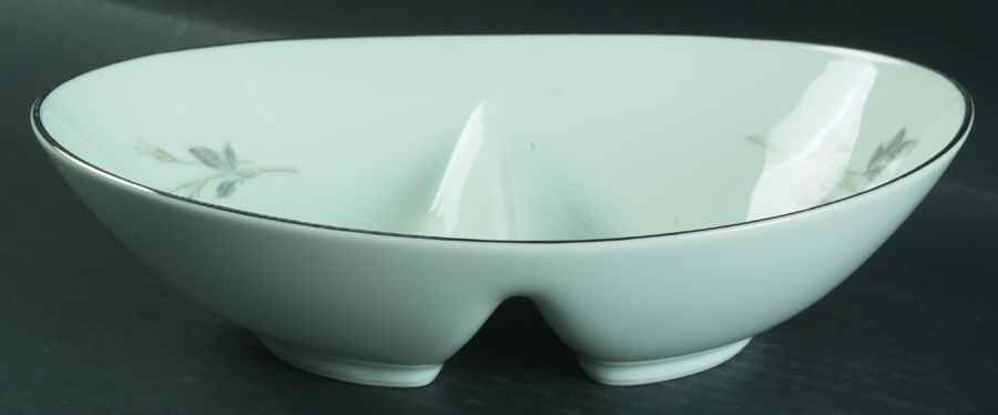 Rosemead 10" Oval Divided Vegetable Bowl by Noritake-1