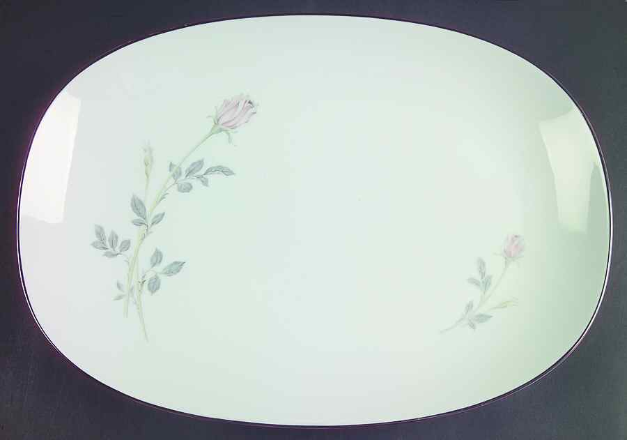 Rosemead 15" Oval Serving Platter by Noritake-1