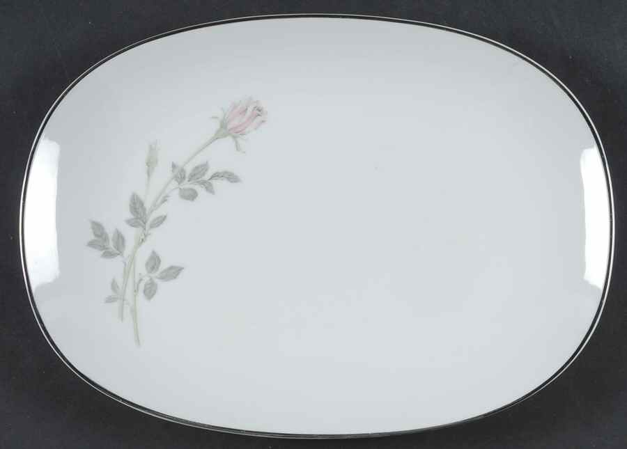 Rosemead 11" Oval Serving Platter by Noritake-1
