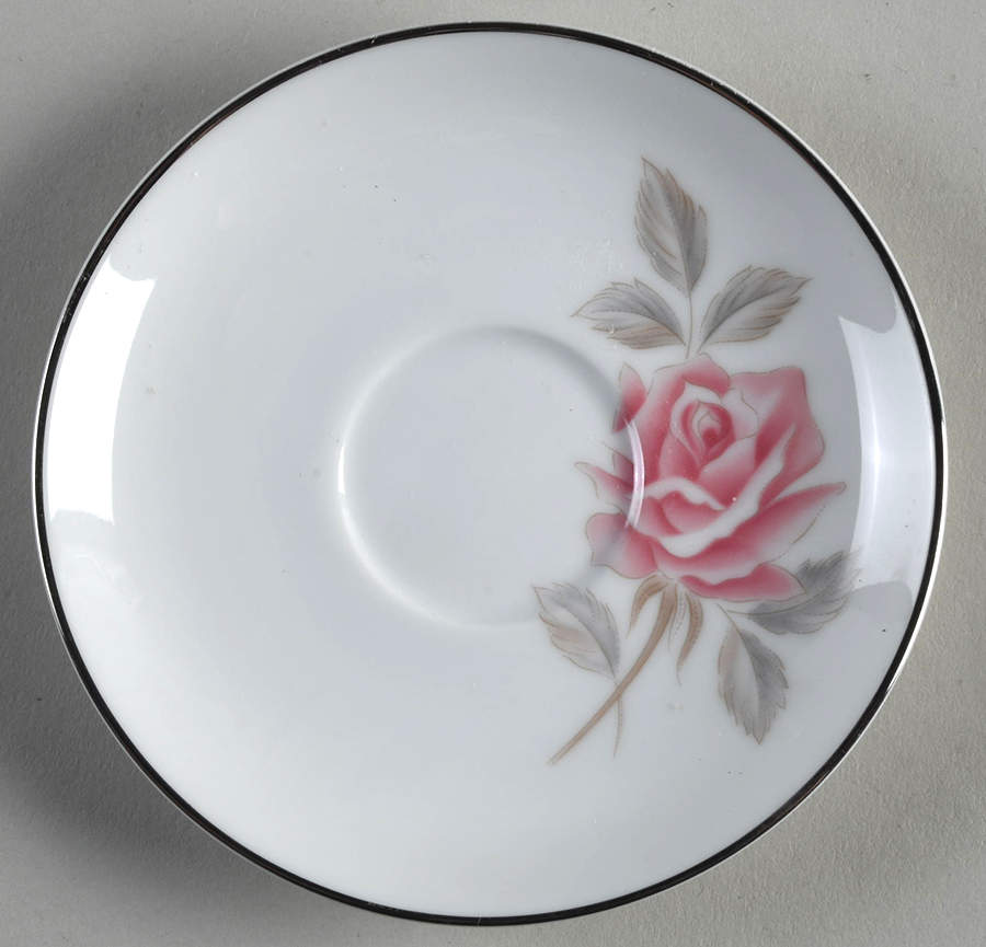 Rosemist Saucer for Demitasse Cup by Noritake-1