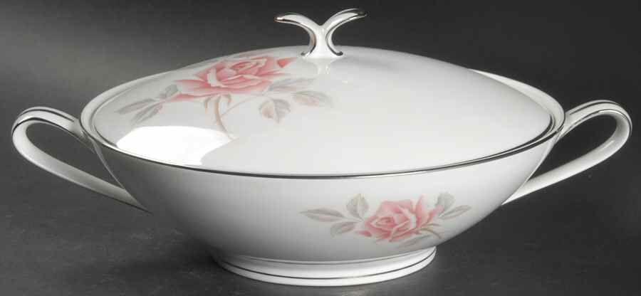 Rosemist Round Covered Vegetable by Noritake-1