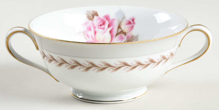 Rosemont Footed Cream Soup Bowl by Noritake-1
