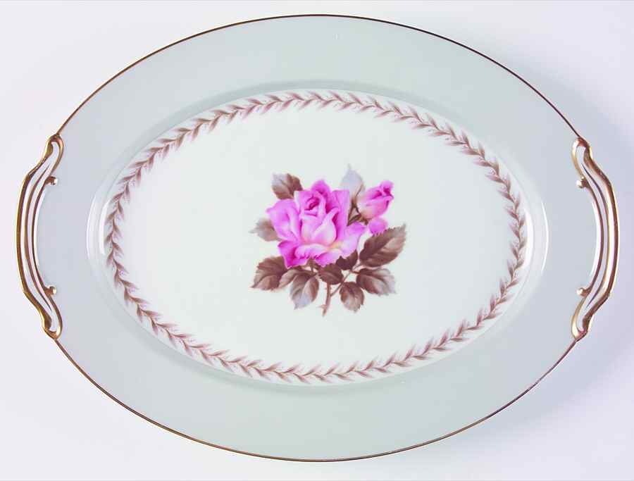 Rosemont 13" Oval Serving Platter by Noritake-1