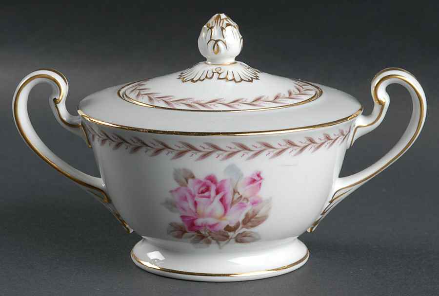 Rosemont Sugar Bowl & Lid by Noritake-1