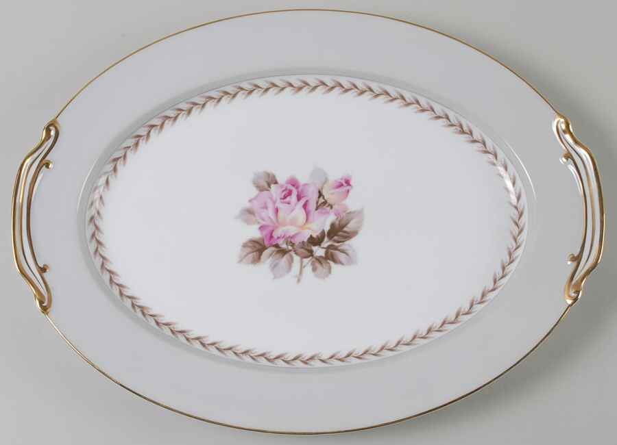 Rosemont 16" Oval Serving Platter by Noritake-1