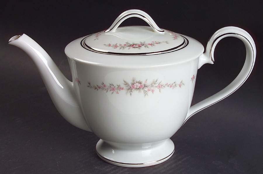 Rosepoint Teapot & Lid by Noritake-1