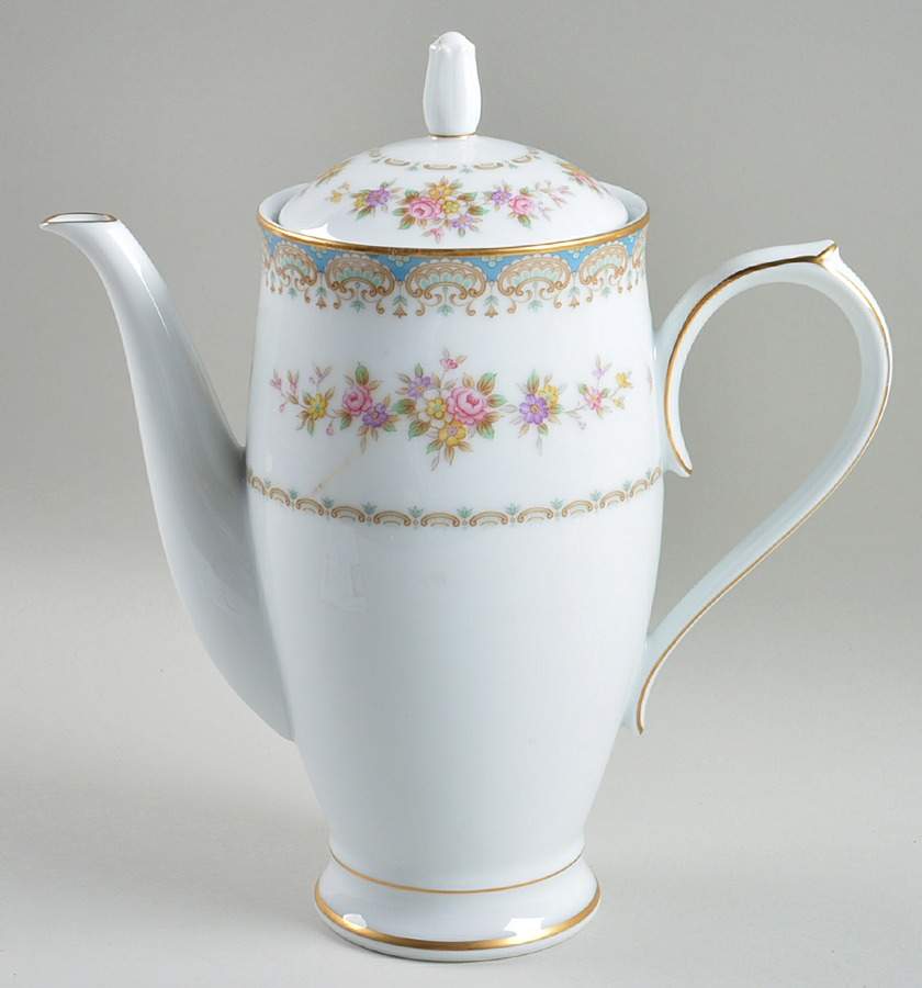 Rosette Coffee Pot & Lid by Noritake-1