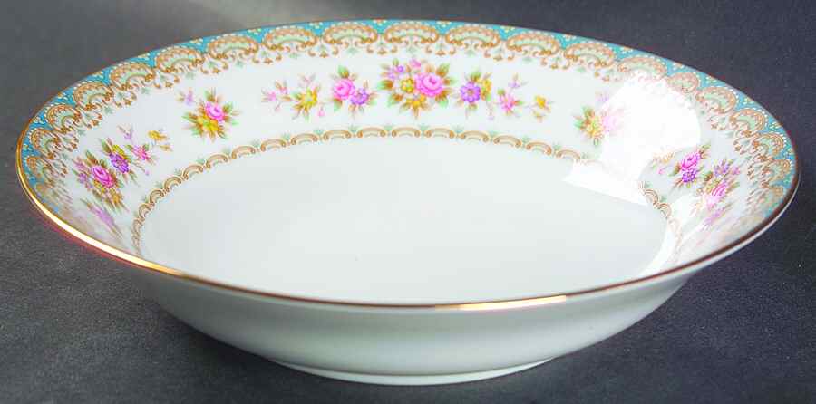 Rosette Coupe Soup Bowl by Noritake-1