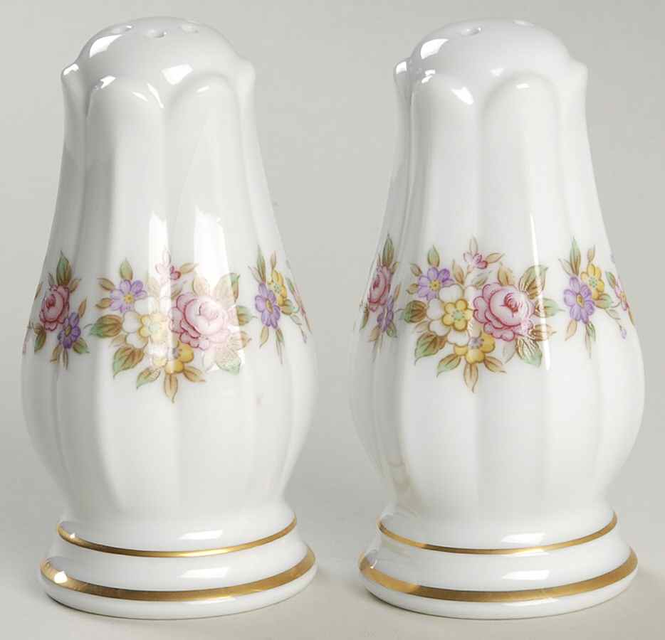 Rosette Salt & Pepper Set by Noritake-1