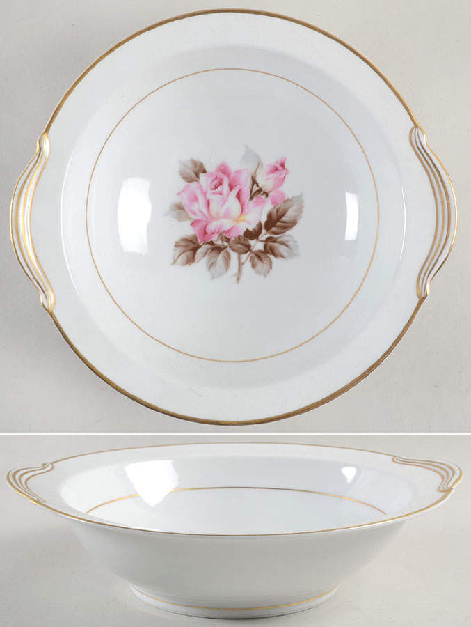 Rosetta 10" Round Vegetable Bowl by Noritake-1
