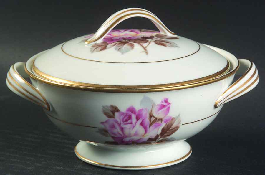 Rosetta Sugar Bowl & Lid by Noritake-1