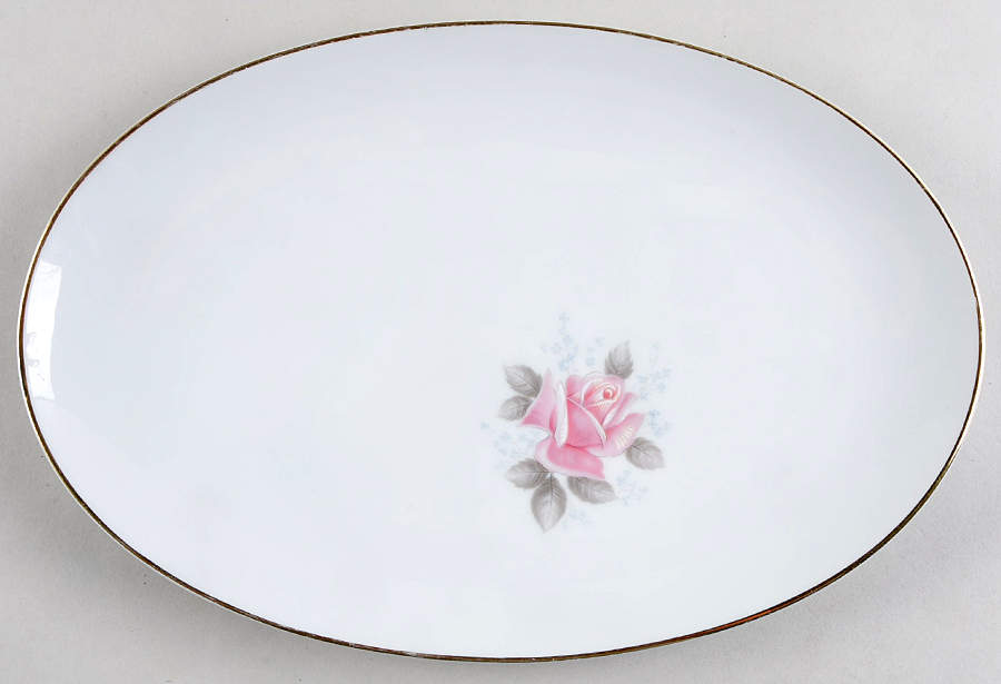Roseville 12" Oval Serving Platter by Noritake-1
